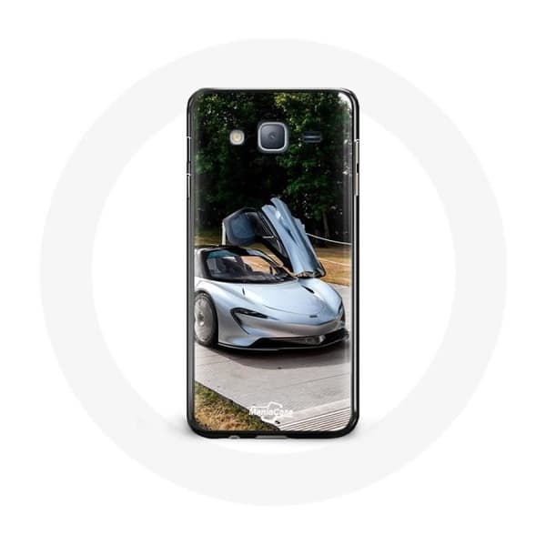 Coque - McLaren - Samsung Galaxy J3 2016 - Mjuk - Grå - Formel 1 Bil Grå