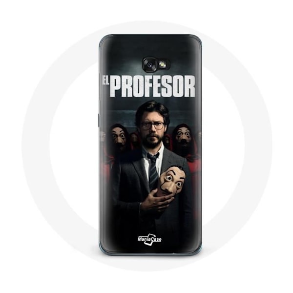 Coque - La Casa De Papel - Samsung Galaxy A3 2017 - Mjuk - Svart - Skydd