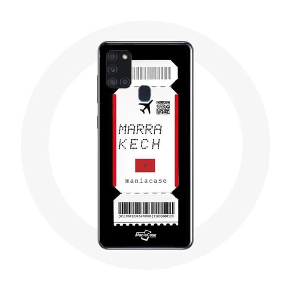 Samsung Galaxy A21S cover flybillet Marrakech