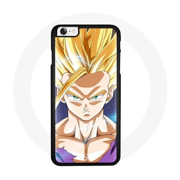 Coque - Maniacase - Iphone 8 - Gohan Dragon Ball - Mjuk - Skydd och dekoration Svart