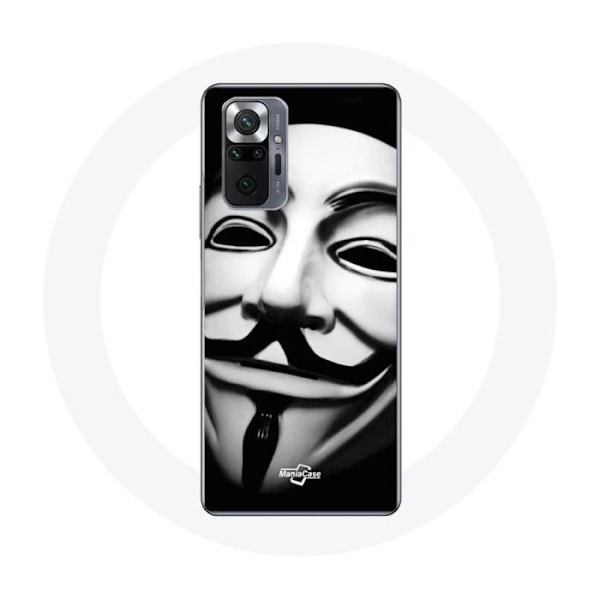 Coque för Xiaomi Redmi Note 10 Pro Vi är legion Anonym mask.