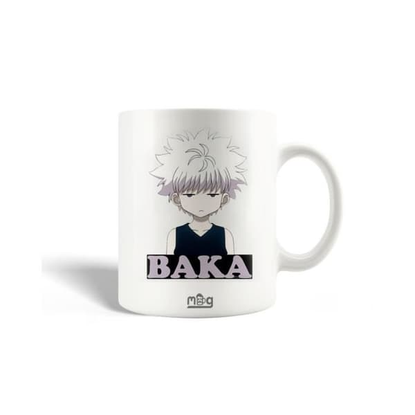 Mugg i keramik - Baka - Hunter x Hunter - 30cl - Diskmaskinvänlig - Vit