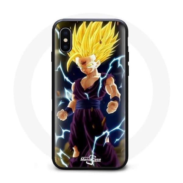 Coque - Dragon Ball Z - Iphone XS Max - Blød - Sort - Unisex