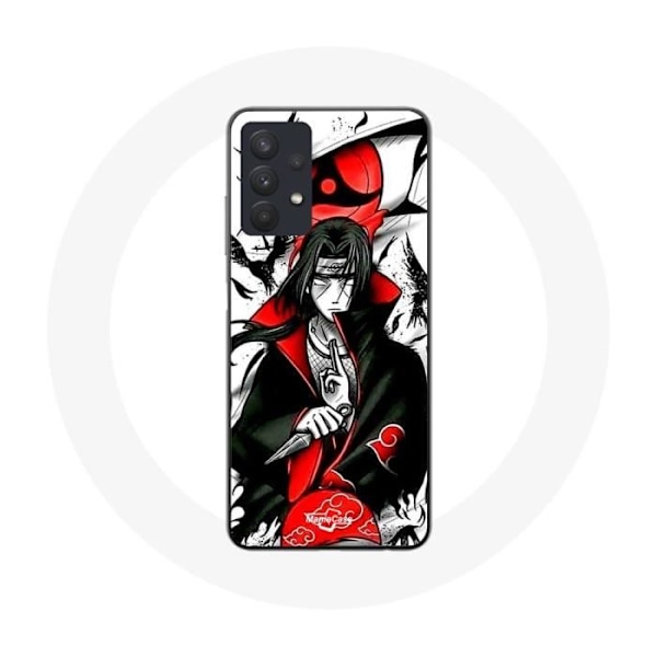 Skydd för Samsung Galaxy A32 5G Itachi Uchiwa Naruto Anime Teaser