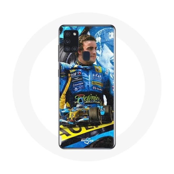 Coque Samsung Galaxy A21S Formel 1 Fernando Alonso världsmästare i F1