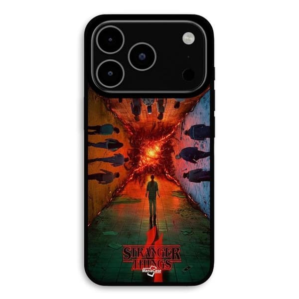 Coque pour iPhone 17 Pro Max Stranger Things Billy Maniacase Svart