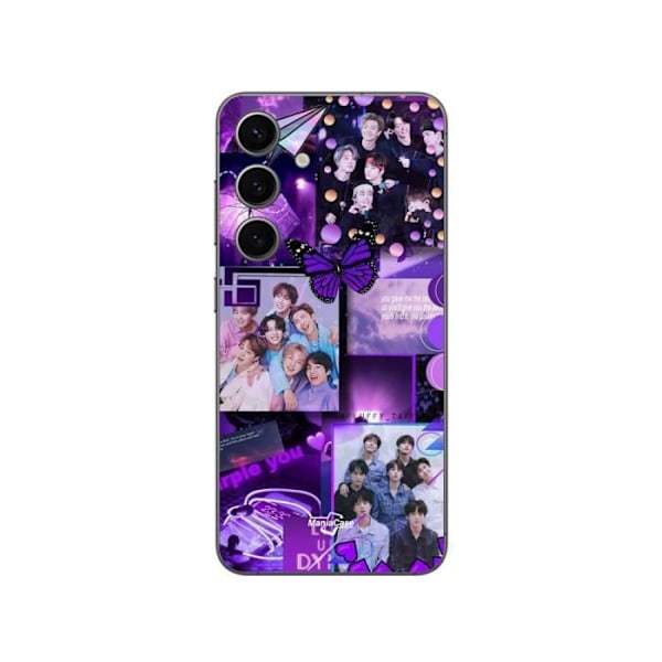 Coque - BTS - Galaxy S25 Plus - Lila - Flexibel - Koncept Lila