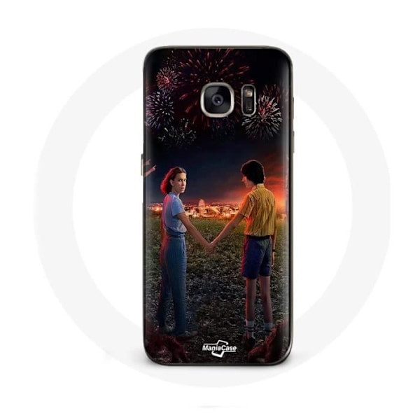 Coque - Samsung - Galaxy S6 - Stranger Things - Kova - Musta