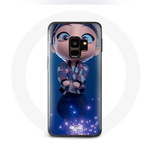 Coque för Samsung Galaxy S9 Plus BTS TinyTAN Animation V Mic Drop