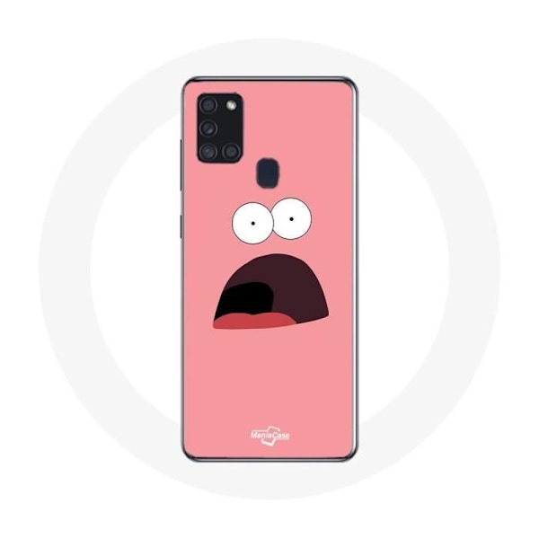 Coque - Maniakåda - Galaxy A21S - Mjuk - Spongebob - Rosa Rosa