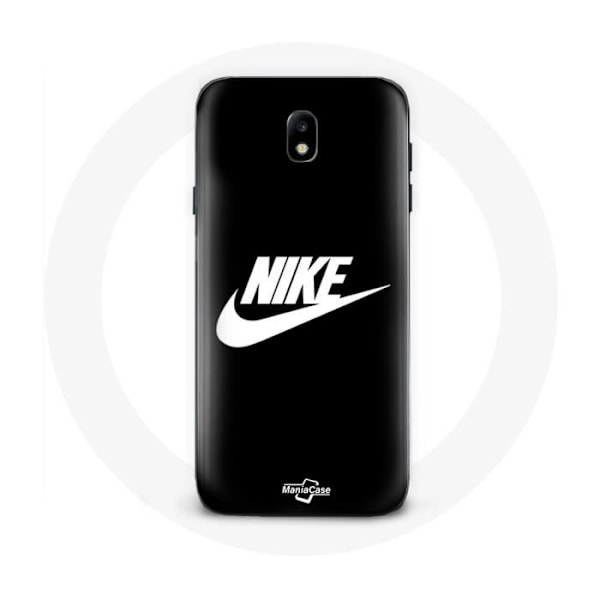 Coque för Samsung Galaxy J5 2017 Nike-logotyp vit bakgrund svart