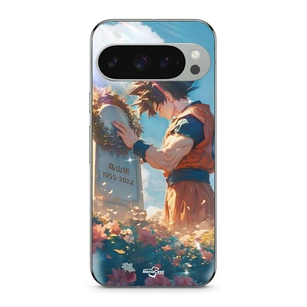 Coque - MANIACASE - Google Pixel 9 Pro - Akira Toriyama Son Goku - Mjuk - Svart Svart