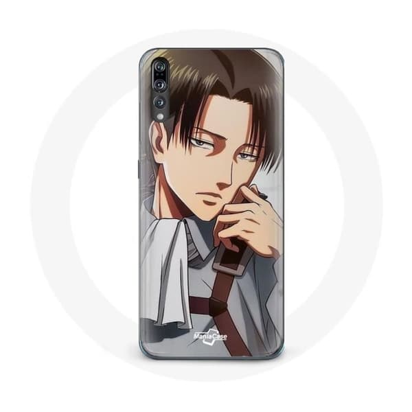 Cover til Huawei P20 Pro Attack on Titan Levi Ackerman Manga