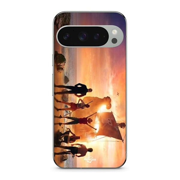 Coque - MANIACASE - Google Pixel 9 Pro - Flexibel - Svart - Unik design Svart