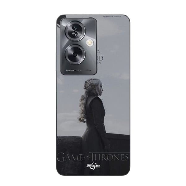 Coque - MANIACASE - Oppo A79 5G - Sort - Game of Thrones - Optimal beskyttelse svart