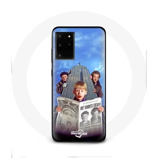 Coque för Samsung Galaxy S11 Plus Ensam Hemma Mamma jag missade planet igen