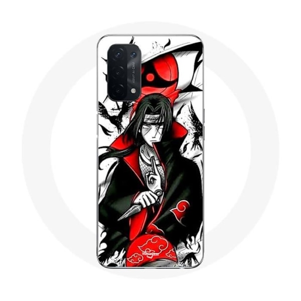 Coque - Maniacase - Oppo A54 5G - Souple - Noir - Demon Slayer Kimetsu no Yaiba