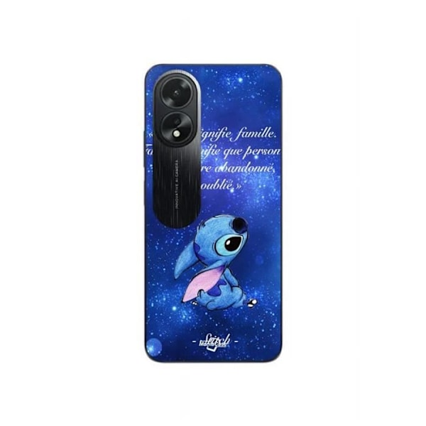 Coque - MANIACASE - Oppo A58 - Sort - Stitch - Blød