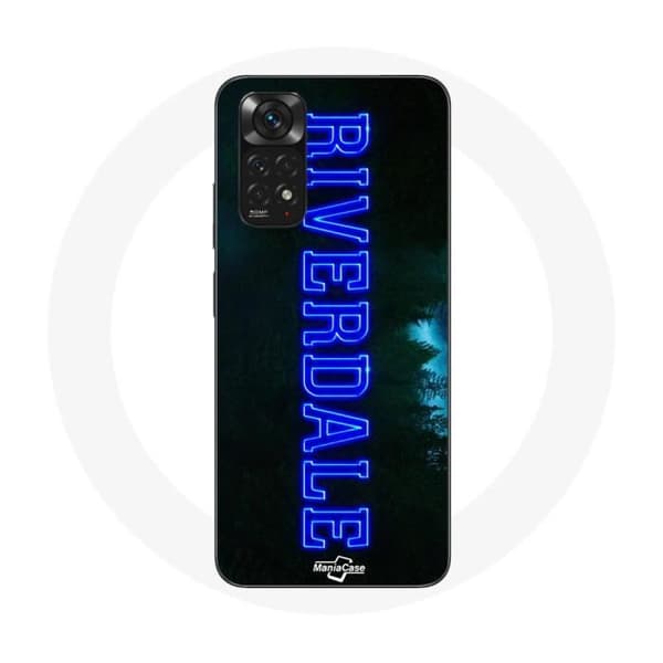 Coque - Riverdale - Xiaomi Redmi Note 11 4G - Blød - Blå logo - Syntetisk beskyttelse Blå