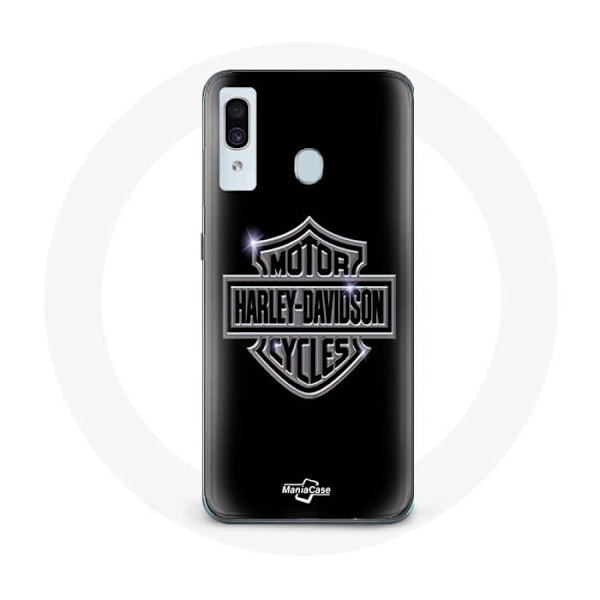 Coque för Samsung Galaxy A30 Harley Davidson motorcykelns logotyp