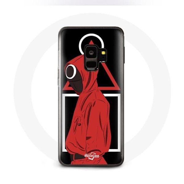 Coque - Squid Game - Samsung Galaxy S9 - Mjuk - Svart - Skydd Svart