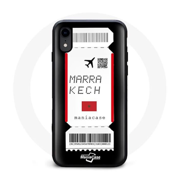 iPhone XS kuori lentolippu Marrakech