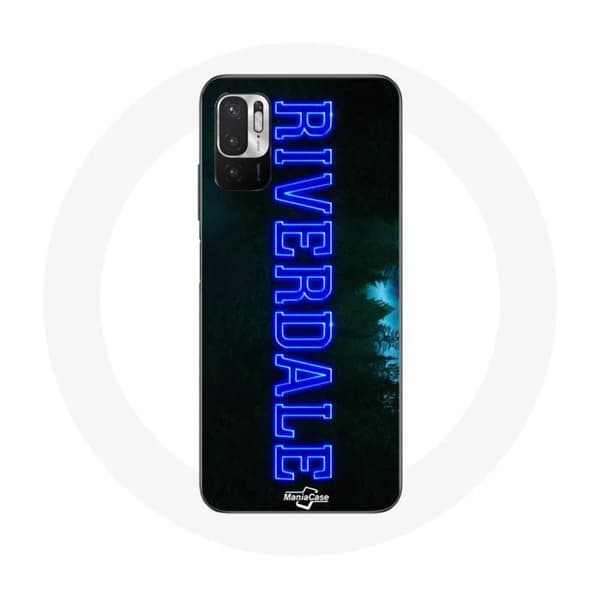 Coque - MANIACASE - Xiaomi Poco M3 Pro - Blød - Logo - Blå Blå