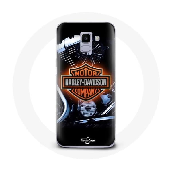 Coque Samsung Galaxy A8 2018 Harley Davidson Autoyhtiön logo