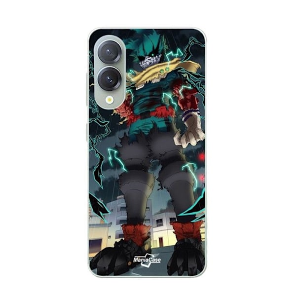 Coque för Samsung Galaxy S25 Edge izuku Midoriya, Deku, one for all, my hero academia anime Maniacase Svart