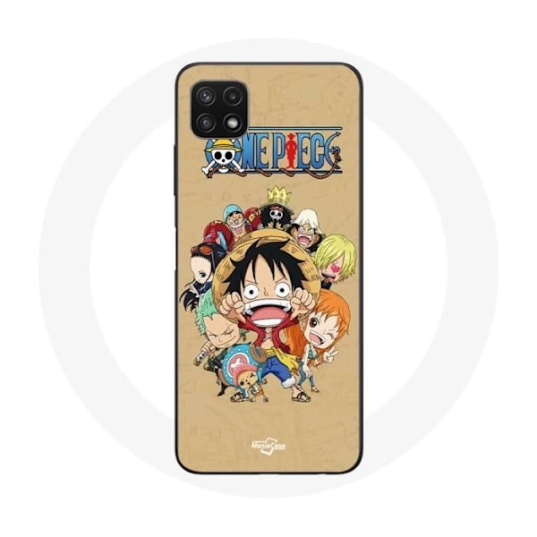 Coque för Samsung Galaxy A22 5G One piece Manga Straw Hat Crew
