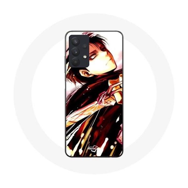 Coque för Samsung Galaxy A32 5G Anime L'Attaque des Titans Levi Ackerman Teaser