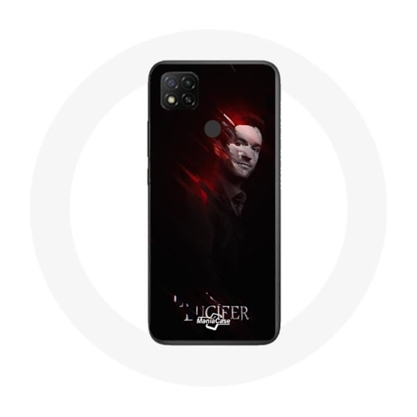 Coque - Maniacase - Xiaomi Redmi 9C - Lucifer - Mjuk - Svart Svart