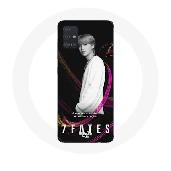 Coque för Samsung Galaxy A51 Bangtan Sonyeondan 7 Fates Chakho Med BTS Suga Konceptfoto