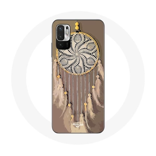 Coque för Xiaomi Redmi Note 10T 5G Drömfångare brun Drömfångare