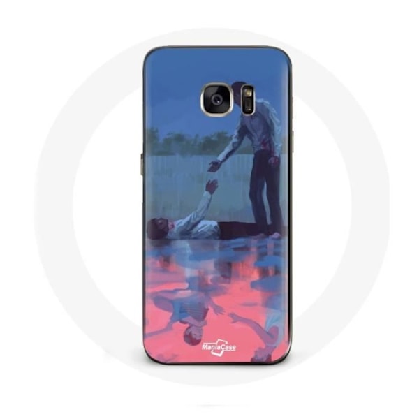 Coque pour Samsung Galaxy S6 Squid Game Seong Gi Hun Numéro 456 et Cho Sang Woo Numéro 218