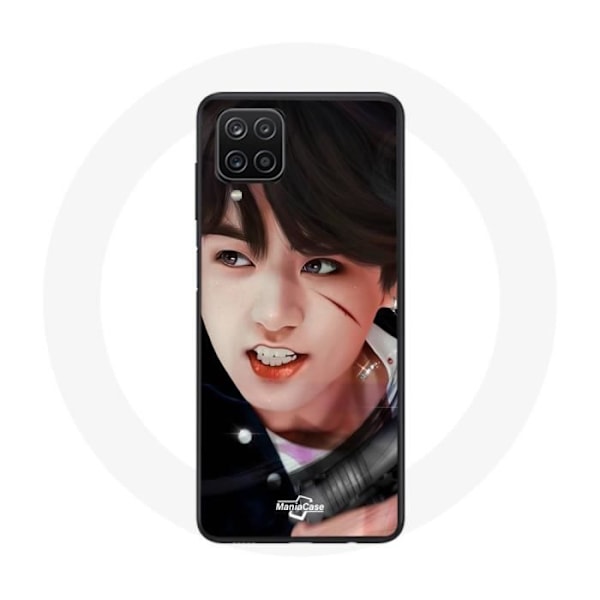Coque för Samsung Galaxy A12 BTS Bangtan Sonyeondan Jungkook Fanart