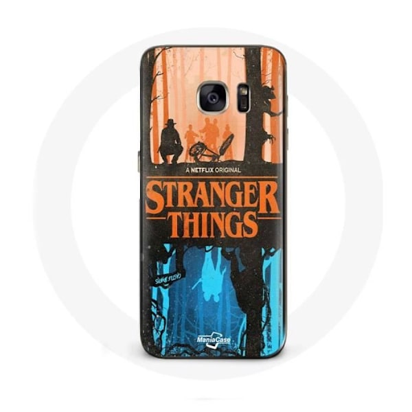 Coque för Samsung Galaxy S6 edge Stranger Things Vänners skydd