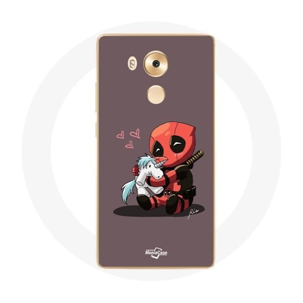 Coque för Huawei Mate 8 DeadPool enhörning
