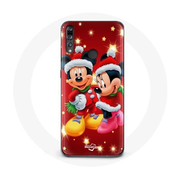 Coque - maniacase - Huawei P30 Lite - Mickey Mouse - Mjuk - Barnskydd Svart
