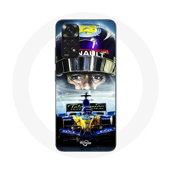 Coque för Xiaomi Redmi Note 11 4G Formule 1 Fernando Alonso Díaz spansk F1-förarförare