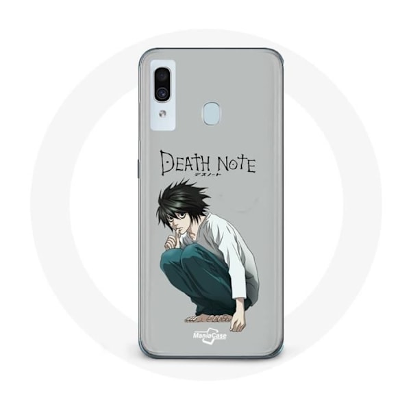 Coque för Samsung Galaxy A20 Death Note Anime L