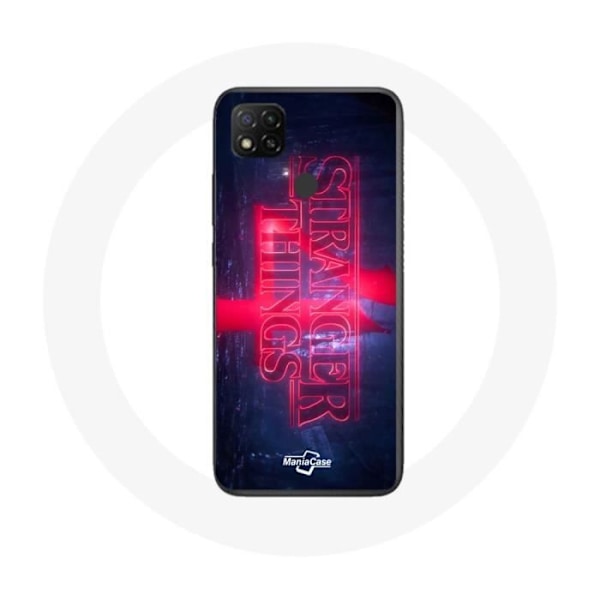 Fodral för Xiaomi Redmi 9C Stranger Things Logotyp Transparent Säsong 4 Trailer 2022
