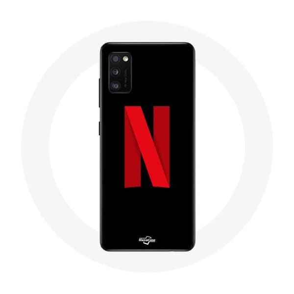 Cover til Samsung Galaxy S20 plus Netflix-logo rød på sort baggrund
