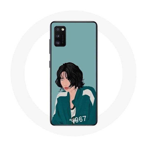 Coque Samsung Galaxy A41 Squid Game Kang Sae Byeok Fanart ansikte teckning