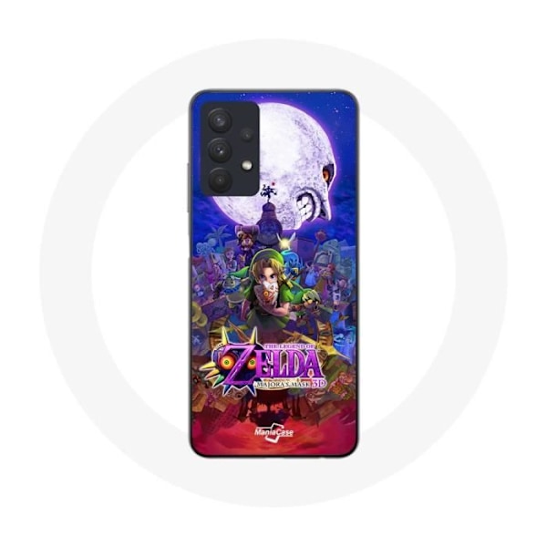 Coque Maniacase för Samsung Galaxy A32 4G Legenden om Majora's Mask Zelda Videospel