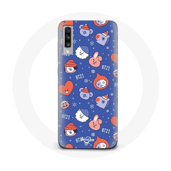 "Skydd för Samsung Galaxy A70 BTS Bangtan Sonyeondan BT21 Jul 2023"