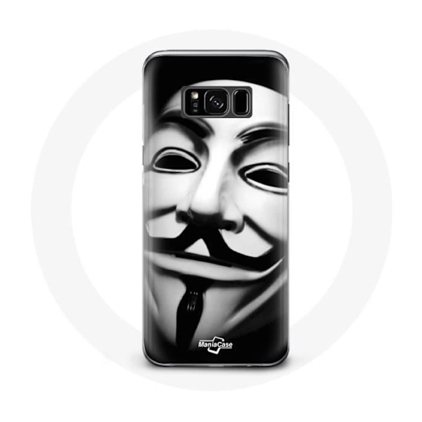 Coque för Samsung Galaxy S8 plus Vi är legion anonym mask.