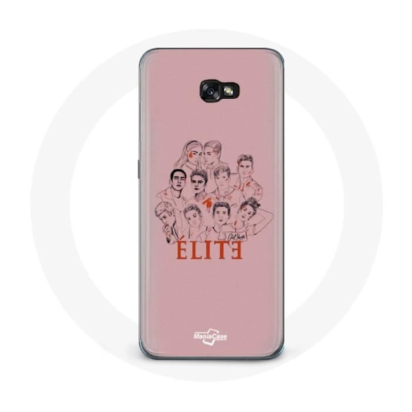 Skyddet för Samsung Galaxy A3 2017 Elite Säsong 5 Affisch karaktärer Fanart Logotyp