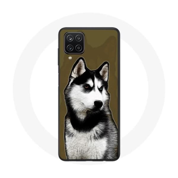 Samsung Galaxy A12 Siberian Husky -kuori