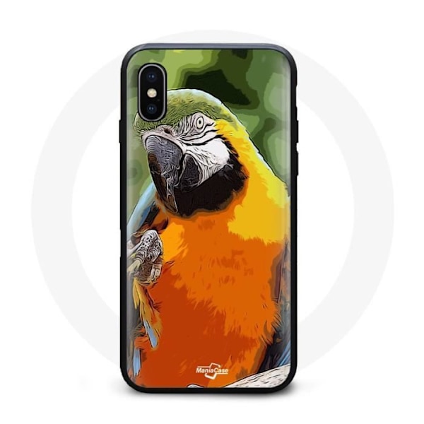Coque Iphone XS max Aras Perroquets